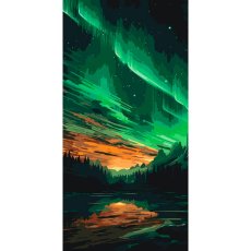 Картина по номерам Сияние, ArtCraft (40х80 см)