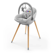 Стульчик для кормления 2 в 1 Fini Up, Kinderkraft (Grey)