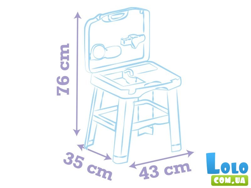 Игровой набор Умная кухня. Дисней Стич в кейсе, Smoby