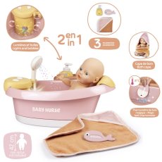 Ванна для пупса Беби Ньорс, Smoby (терракотовая пудра)