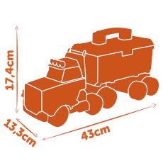 Игровой набор Блэк+Деккер. Грузовик с шуруповертом и аксессуарами, Smoby