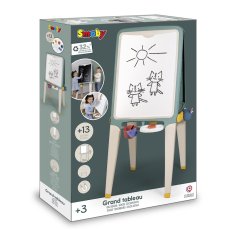 Двухсторонний мольберт Буквы и цифры, Smoby
