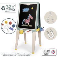 Двухсторонний мольберт Буквы и цифры, Smoby