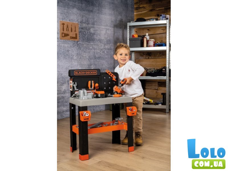 Игровой набор Профессиональная мастерская. Блэк + Деккер, Smoby