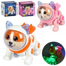 Музыкальная интерактивная игрушка Животное-космонавт (в ассортименте)