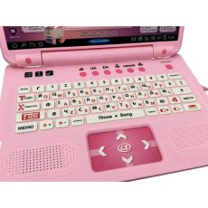 Интерактивная игрушка Детский ноутбук, Limo Toy (розовый)