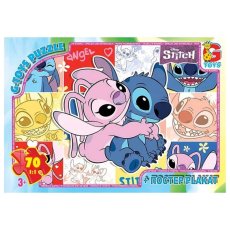 Пазлы Stitch, G-Toys, 70 эл.