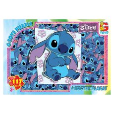Пазлы Stitch, G-Toys, 117 эл.
