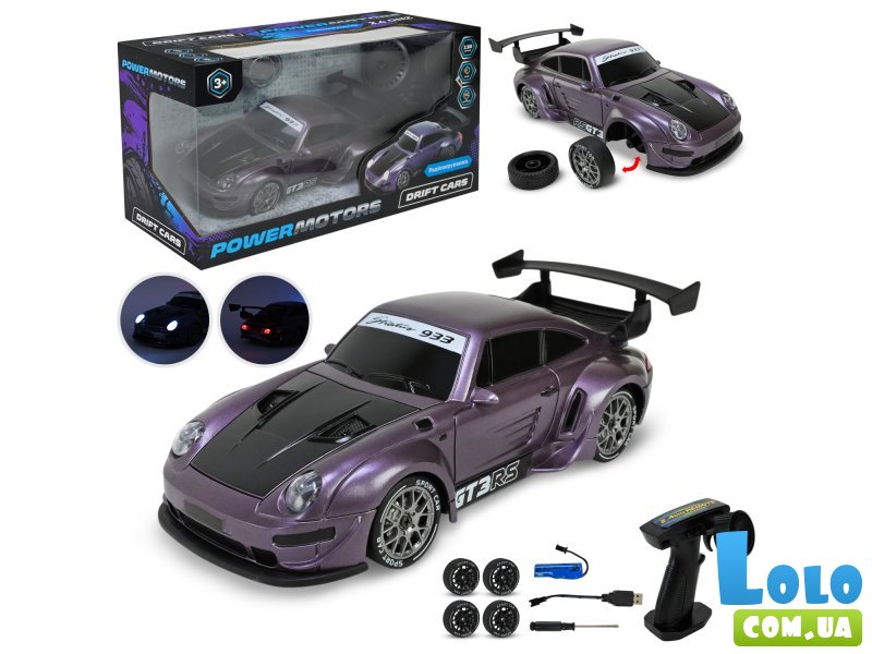 Машина на радиоуправлении Power Motors серия Drift Cars