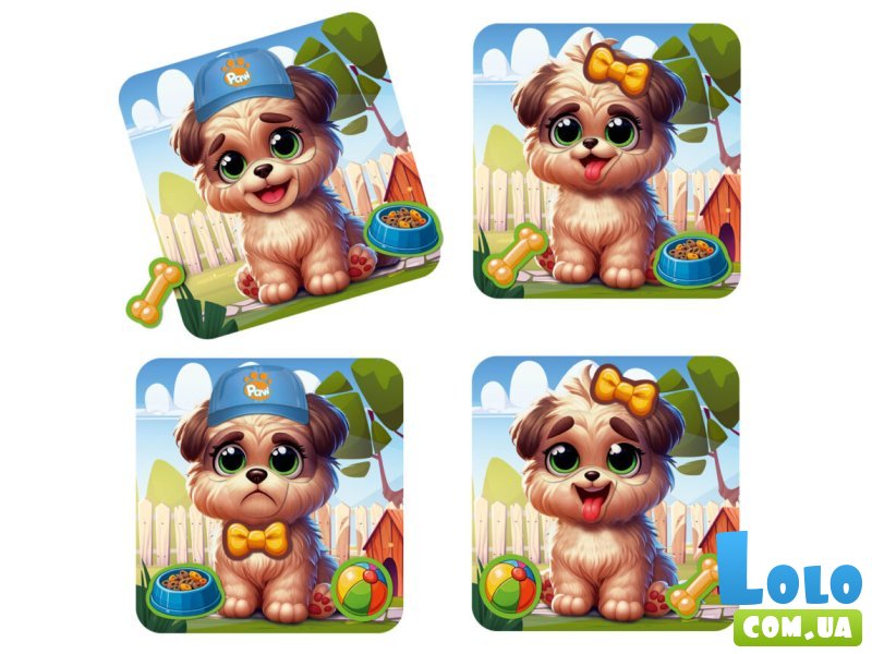 Магнитная игра Эмоции Песика, Vladi Toys
