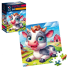 Пазлы Веселая коровка, Vladi Toys, 64 эл.