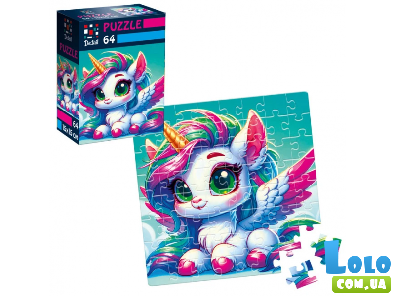 Пазлы Мечтательная единорожка, Vladi Toys, 64 эл.