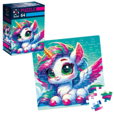 Пазлы Мечтательная единорожка, Vladi Toys, 64 эл.