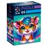 Пазлы Крылатый тигренок, Vladi Toys, 64 эл.