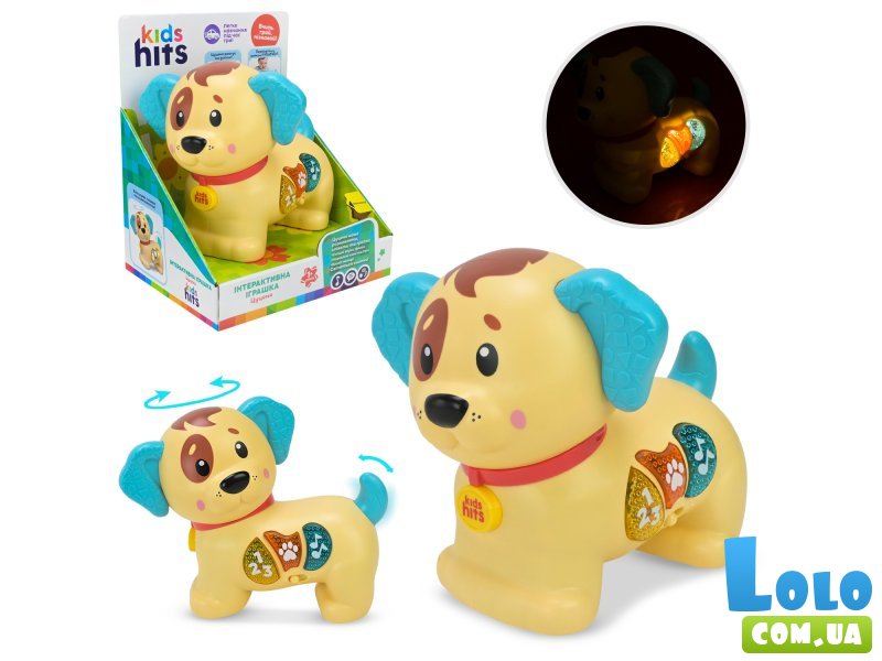 Развивающая музыкальная игрушка Песик, Kids Hits