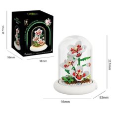 Конструктор Цветы в колбе Гибискус (M5004)