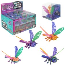 3-D фигурка напечатанная Стрекоза (в ассортименте)