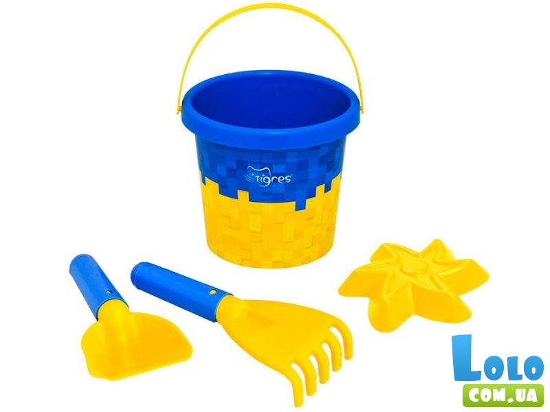 Песочный набор Украинский пиксель, Tigres