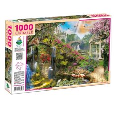 Пазл Сад с беседкой, Энергия Плюс, 1000 эл.