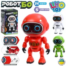 Интерактивная игрушка Робот Бо, Limo Toy (укр.), (в ассортименте)