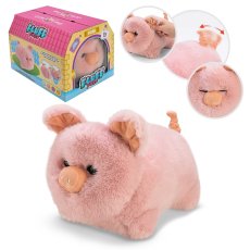 Мягкая интерактивная игрушка Свинка