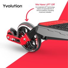 Самокат трюковой трехколесный Yvolution Fliker Air A3