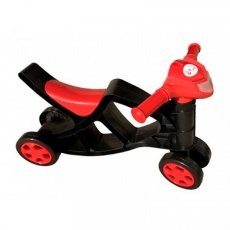 Минибайк – толокар, Doloni Toys (красно-черный)