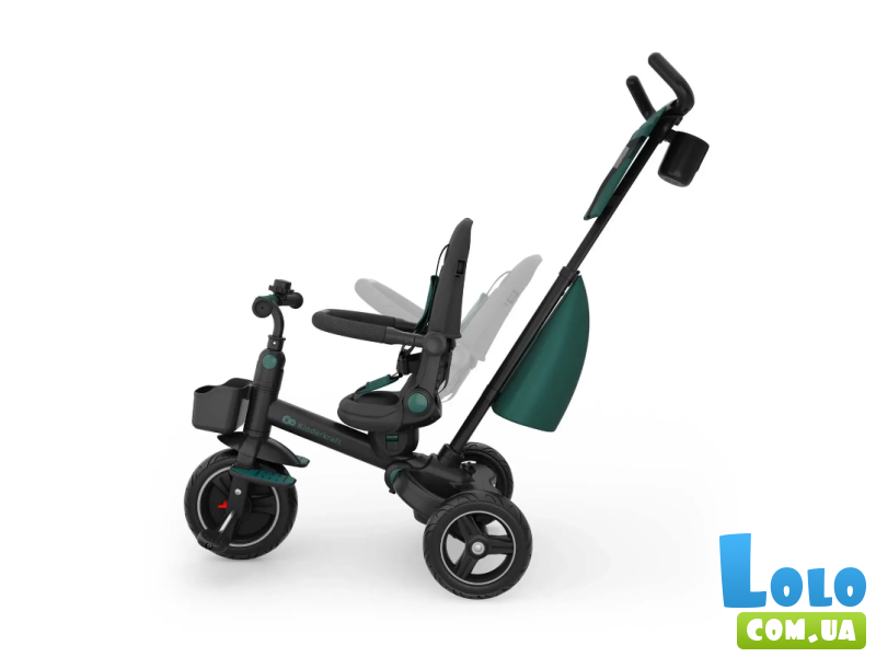 Трехколесный велосипед Spinstep 2 Plus, Kinderkraft (Green)