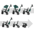 Трехколесный велосипед Spinstep 2 Plus, Kinderkraft (Green)