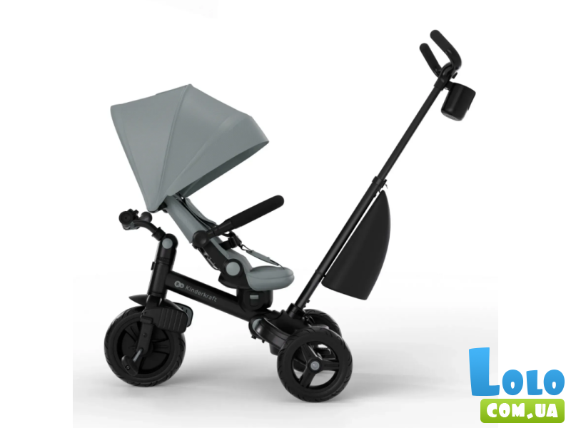 Трехколесный велосипед Aveo 2 Plus, Kinderkraft (Grey)