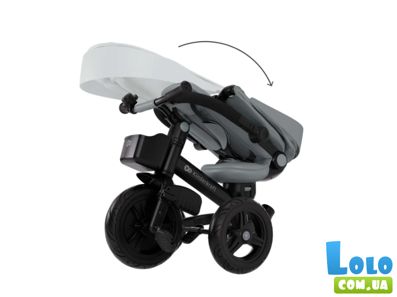 Трехколесный велосипед Aveo 2 Plus, Kinderkraft (Grey)