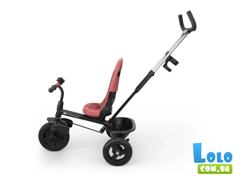 Трехколесный велосипед Aston 2 Plus, Kinderkraft (Pink)