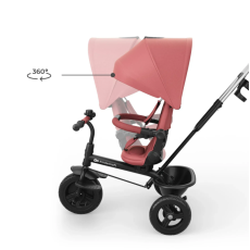 Трехколесный велосипед Aston 2 Plus, Kinderkraft (Pink)