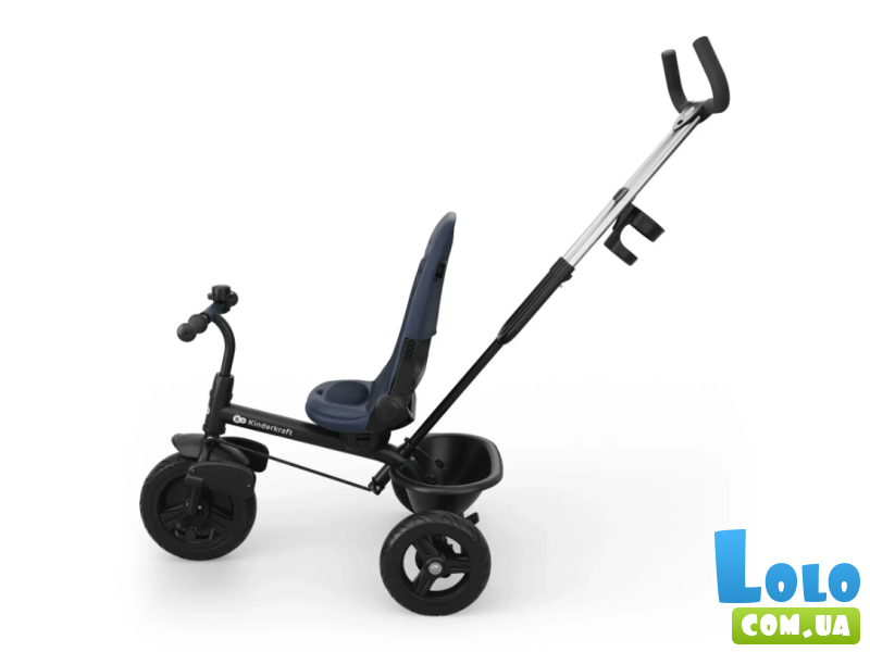 Трехколесный велосипед Aston 2 Plus, Kinderkraft (Navy)