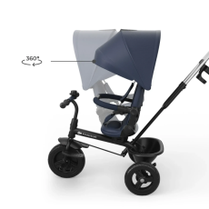 Трехколесный велосипед Aston 2 Plus, Kinderkraft (Navy)