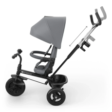 Трехколесный велосипед Aston 2 Plus, Kinderkraft (Grey)