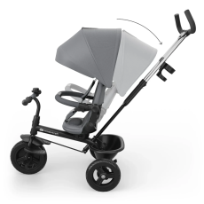 Трехколесный велосипед Aston 2 Plus, Kinderkraft (Grey)