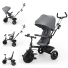 Трехколесный велосипед Aston 2 Plus, Kinderkraft (Grey)