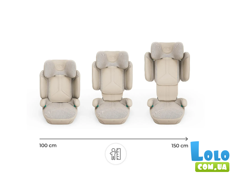 Автокресло Xpand 2 PRO i-Size, Kinderkraft (Beige)