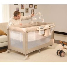 Кровать-манеж Leody Up, Kinderkraft (Grey)