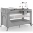 Кровать-манеж с пеленатором Leody Up, Kinderkraft (Grey)