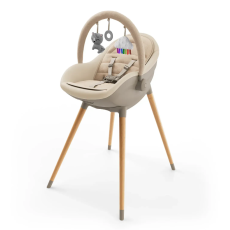 Стульчик для кормления 2 в 1 Fini Up, Kinderkraft (Beige)