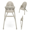 Стульчик для кормления Dinnly, Kinderkraft (Beige)