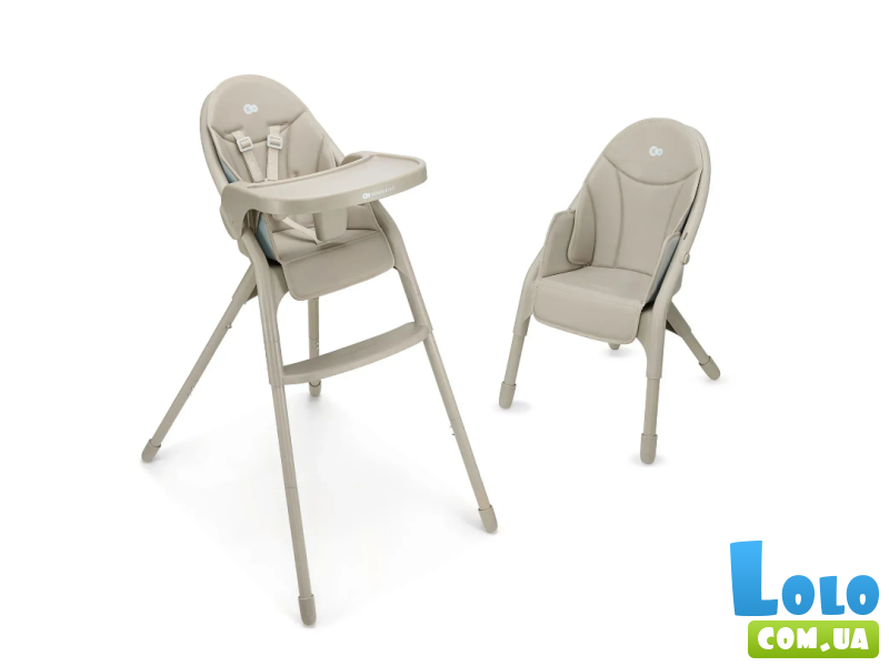 Стульчик для кормления Dinnly, Kinderkraft (Beige)