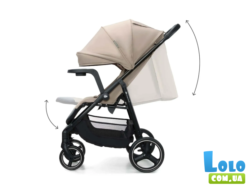 Прогулочная коляска Trig 3 Tray, Kinderkraft (Beige)