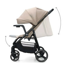 Прогулочная коляска Trig 3 Tray, Kinderkraft (Beige)