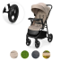 Прогулочная коляска Trig 3 Tray, Kinderkraft (Beige)