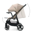 Прогулочная коляска Trig 3 Tray, Kinderkraft (Beige)