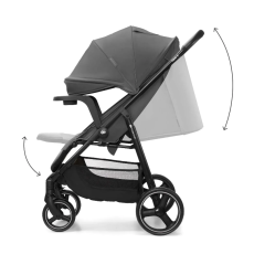 Прогулочная коляска Trig 3 Tray, Kinderkraft (Grey)