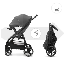 Прогулочная коляска Trig 3 Tray, Kinderkraft (Grey)